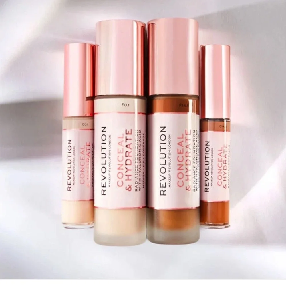 Revolution Conceal & Hydrate Radiance Foundation F11 Medium Full Coverage